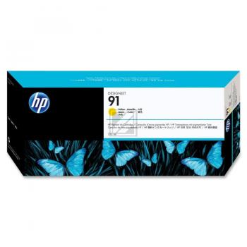 HP Tintenpatrone gelb (C9469A, 91)