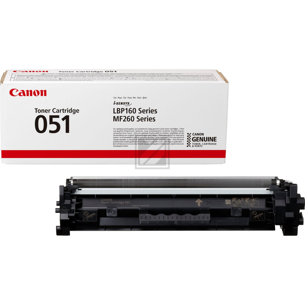 Canon Toner-Kartusche schwarz (2168C002, 051)