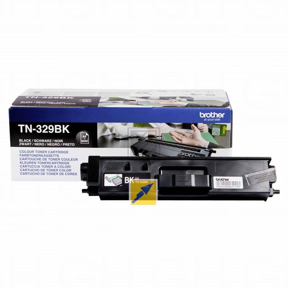 Brother Toner-Kit schwarz HC plus (TN-329BK)