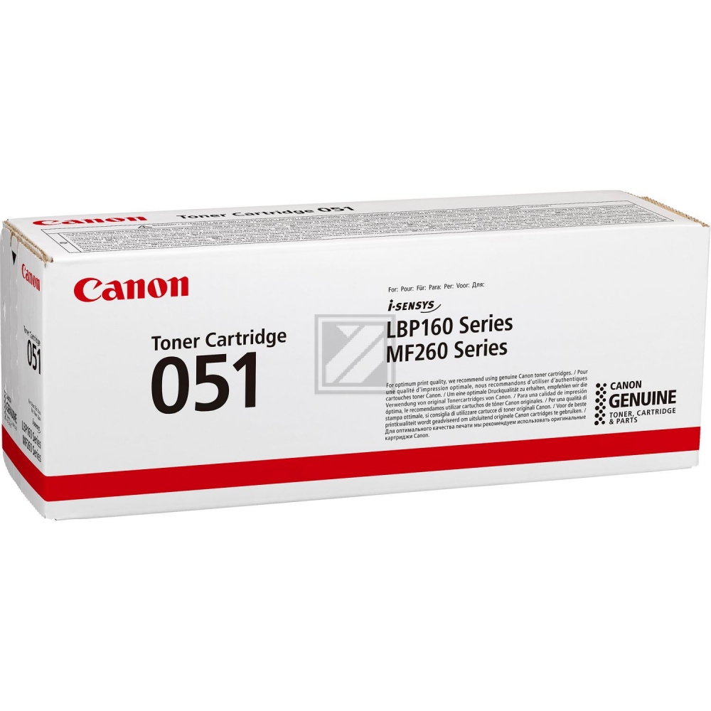 Canon Toner-Kartusche schwarz (2168C002, 051)