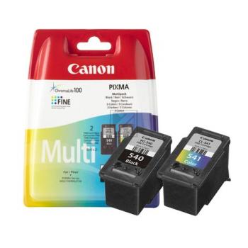 Canon Tintenpatrone cyan/magenta/gelb, schwarz (5225B006, CL-541, PG-540)