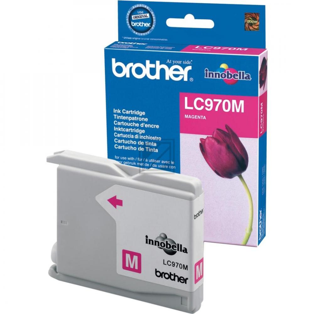 Brother Tintenpatrone magenta (LC-970M)