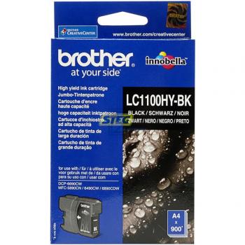 Brother Tintenpatrone schwarz HC (LC-1100HYBK)