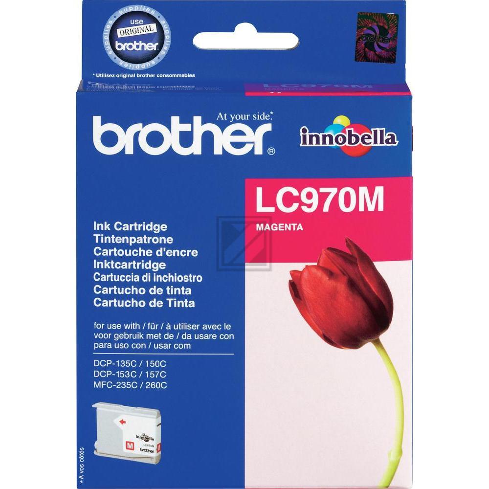 Brother Tintenpatrone magenta (LC-970M)