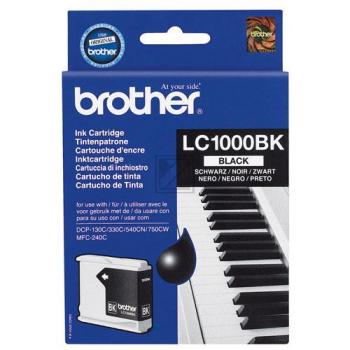 Brother Tintenpatrone schwarz (LC-1000BK)