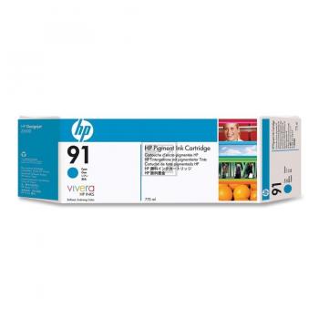 HP Tintenpatrone cyan (C9467A, 91)